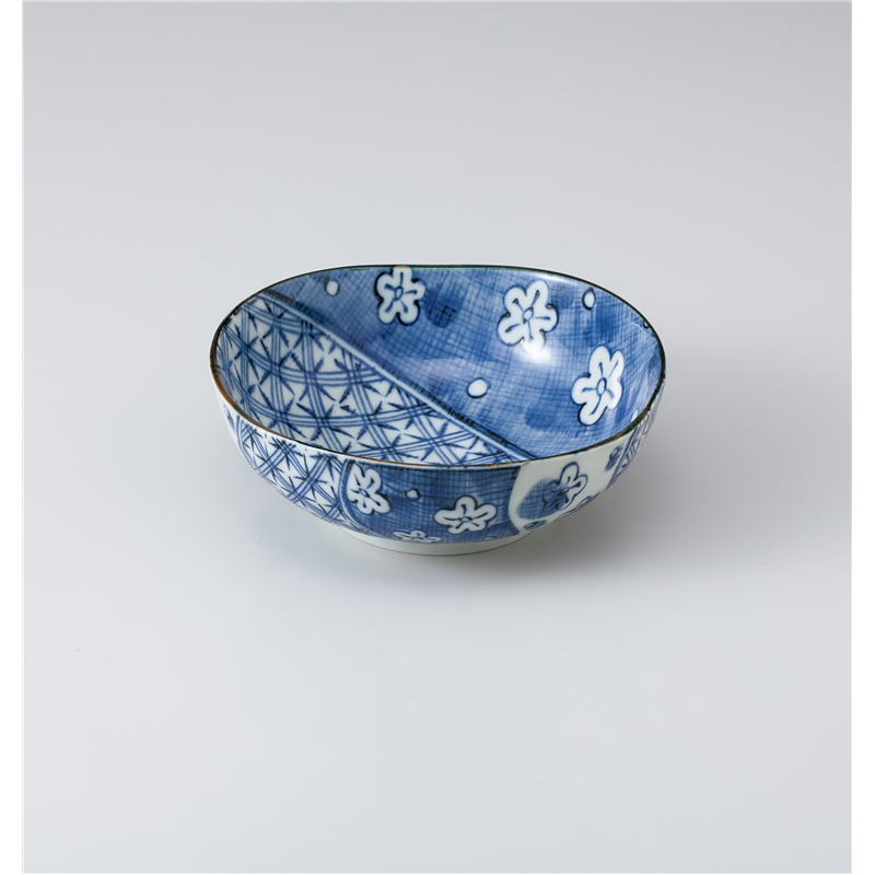 古林陶器 多用鉢 梅祥瑞3角5.5鉢 1023250140 1個（ご注文単位1個）【直送品】