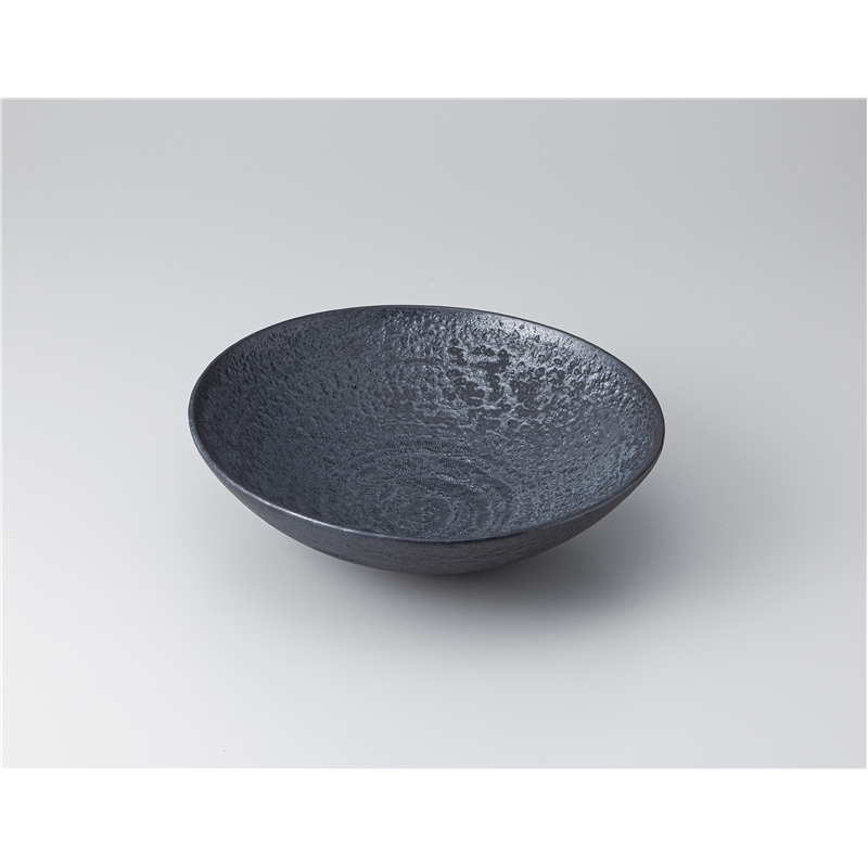 古林陶器 多用鉢 メタル釉 律24cm大鉢 1321410435 1個（ご注文単位1個）【直送品】