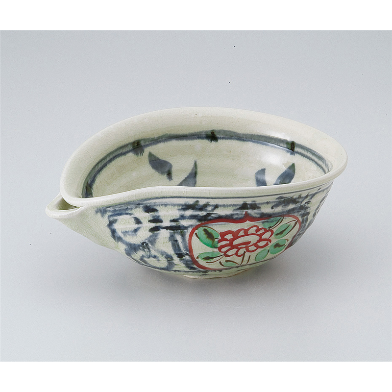 古林陶器 多用鉢 赤絵安南片口6.5鉢 522030330 1個（ご注文単位1個）【直送品】