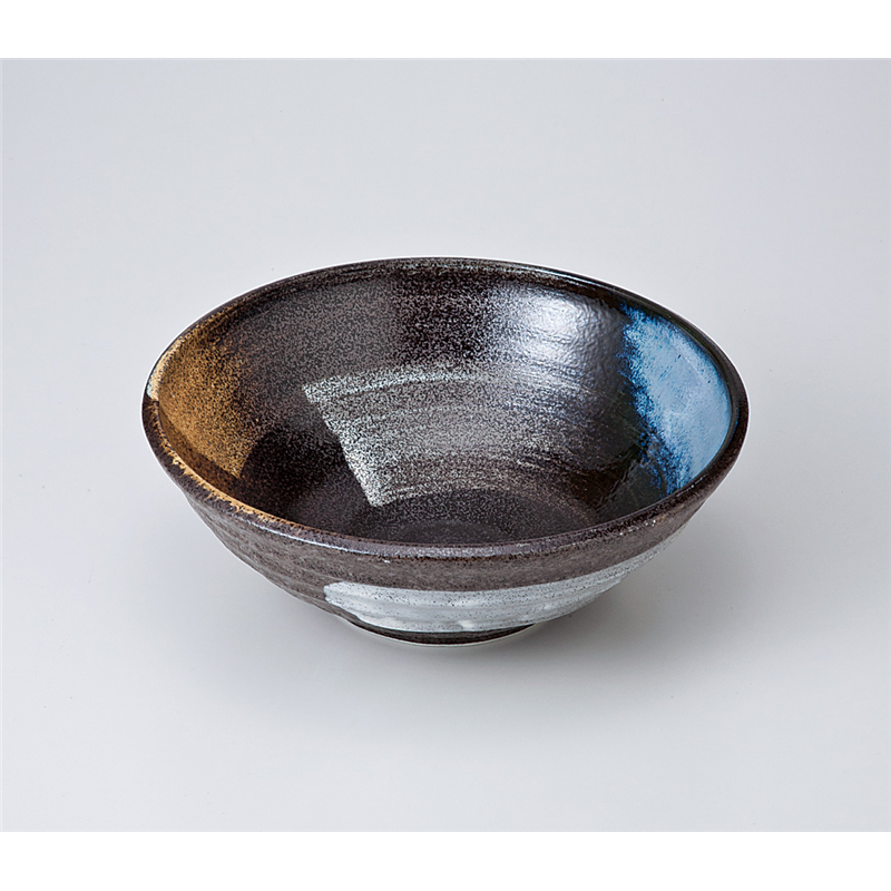 古林陶器 多用鉢 刷毛巻荒引大鉢 721840324 1個（ご注文単位1個）【直送品】