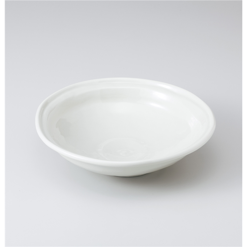 古林陶器 多用鉢 粉引釉リム型大鉢 1023820306 1個（ご注文単位1個）【直送品】