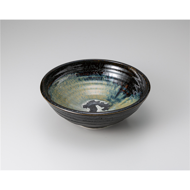 古林陶器 多用鉢 波舞 23.5cm鉢 1222930363 1個（ご注文単位1個）【直送品】