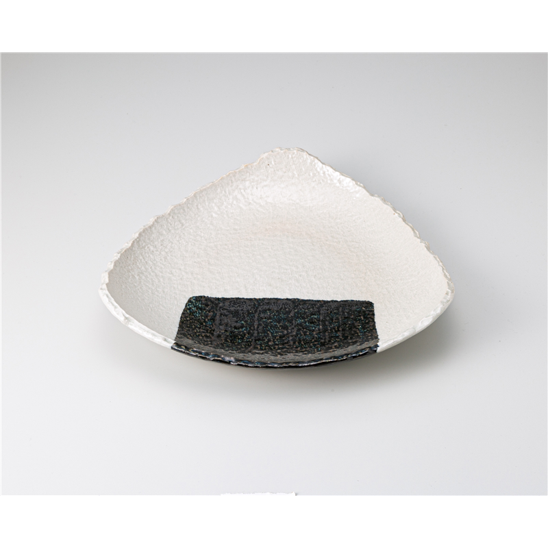 古林陶器 多用鉢 おにぎり皿(LL) 1223020347 1個（ご注文単位1個）【直送品】