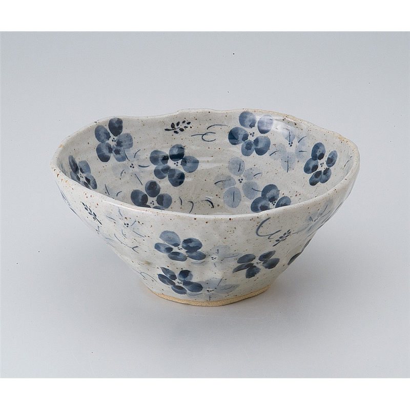 古林陶器 多用鉢 亜福窯 藍花ボールＭ(藍) 522010474 1個（ご注文単位1個）【直送品】