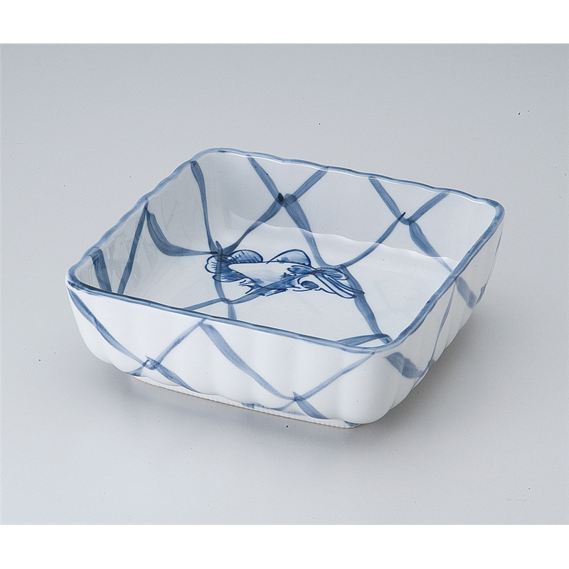 古林陶器 多用鉢 双魚6.0鉢 522610974 1個（ご注文単位1個）【直送品】