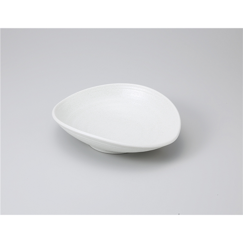 古林陶器 多用鉢 白釉たわみ鉢 1122950254 1個（ご注文単位1個）【直送品】