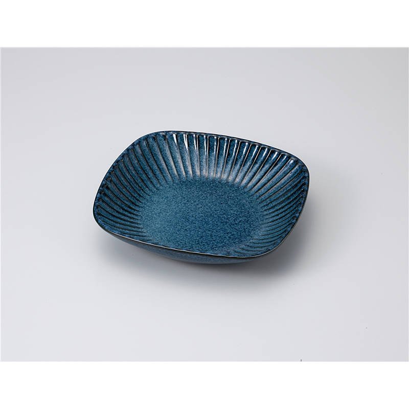 古林陶器 多用鉢 窯変しのぎ正角鉢 1122950315 1個（ご注文単位1個）【直送品】