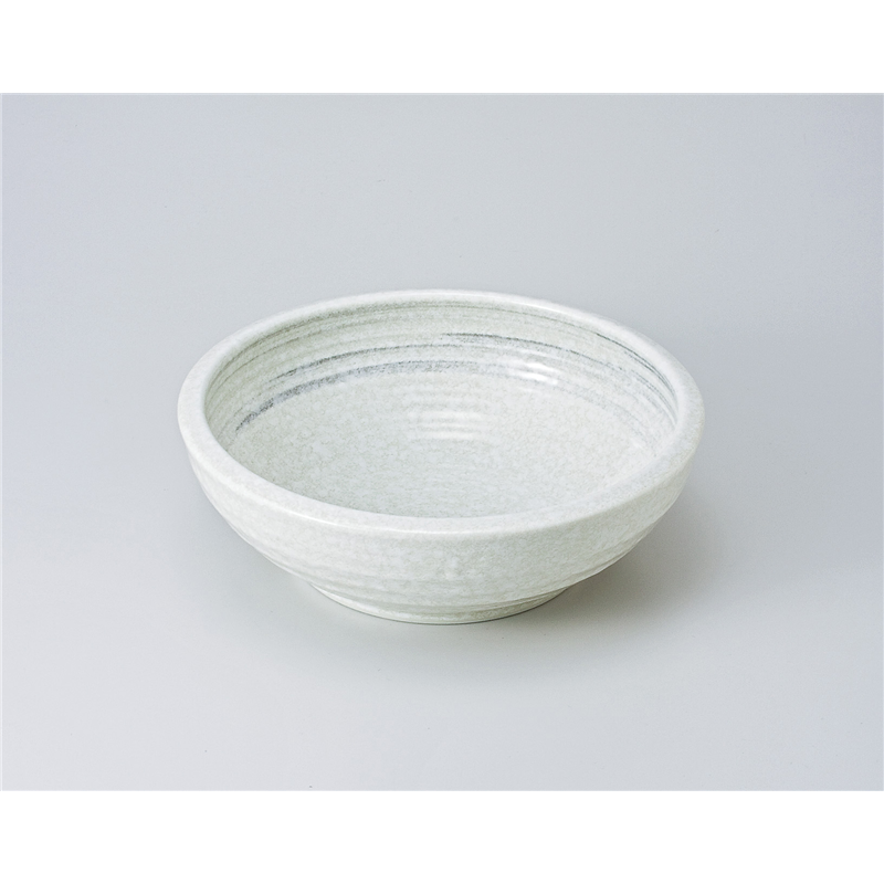 古林陶器 多用鉢 ハケメ白雪7.5石目深鉢 622350352 1個（ご注文単位1個）【直送品】