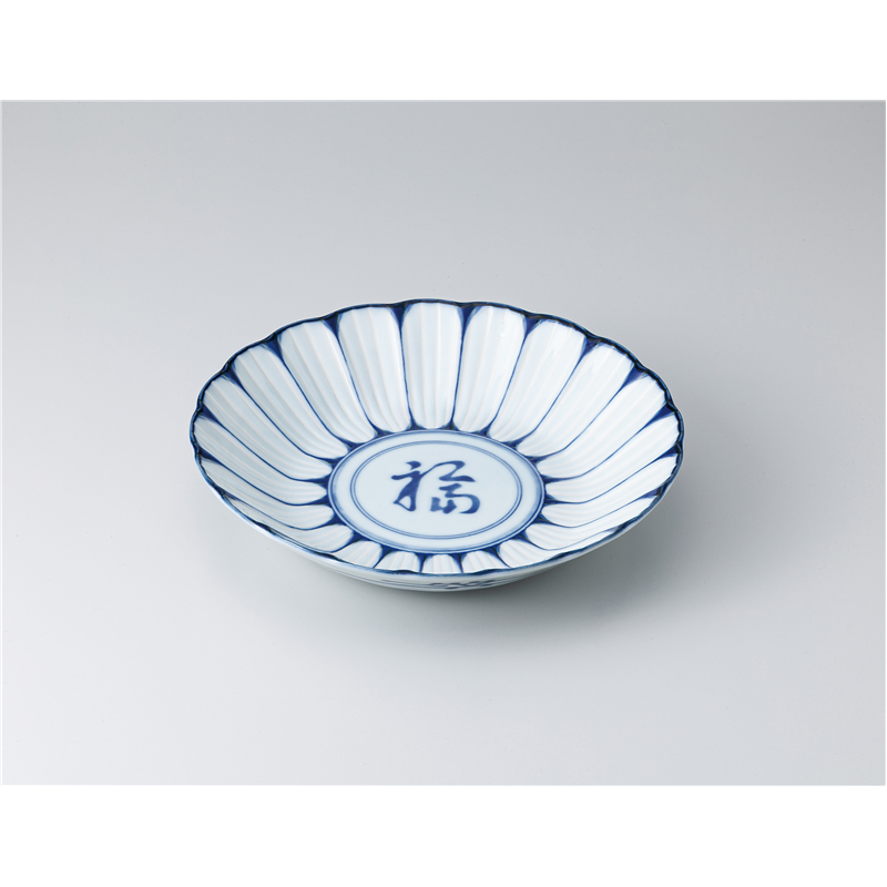 古林陶器 多用鉢 色彩大輪23cm深皿 1321640325 1個（ご注文単位1個）【直送品】