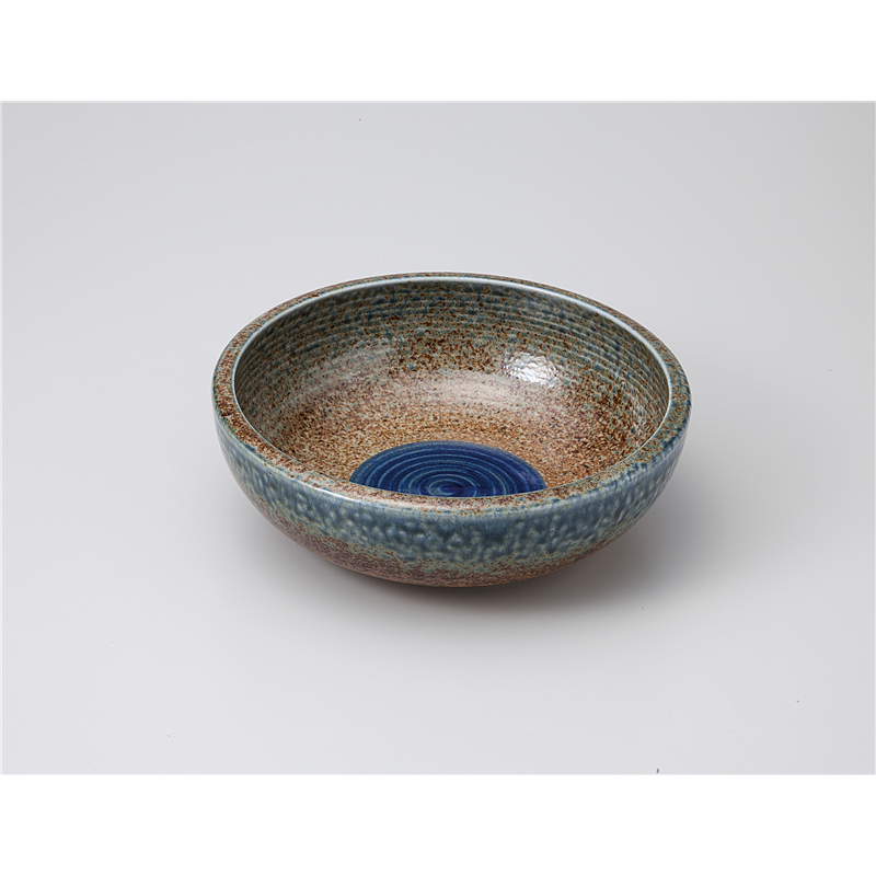 古林陶器 多用鉢 青炎括り手8.0深鉢 1123330224 1個（ご注文単位1個）【直送品】