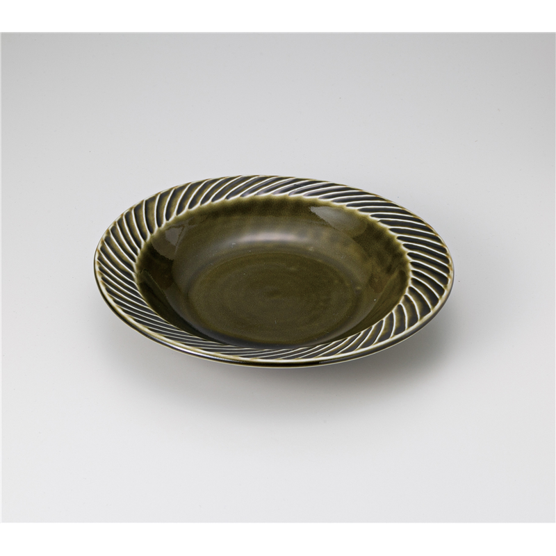 古林陶器 多用鉢 オリベターク カレー皿 1223240251 1個（ご注文単位1個）【直送品】