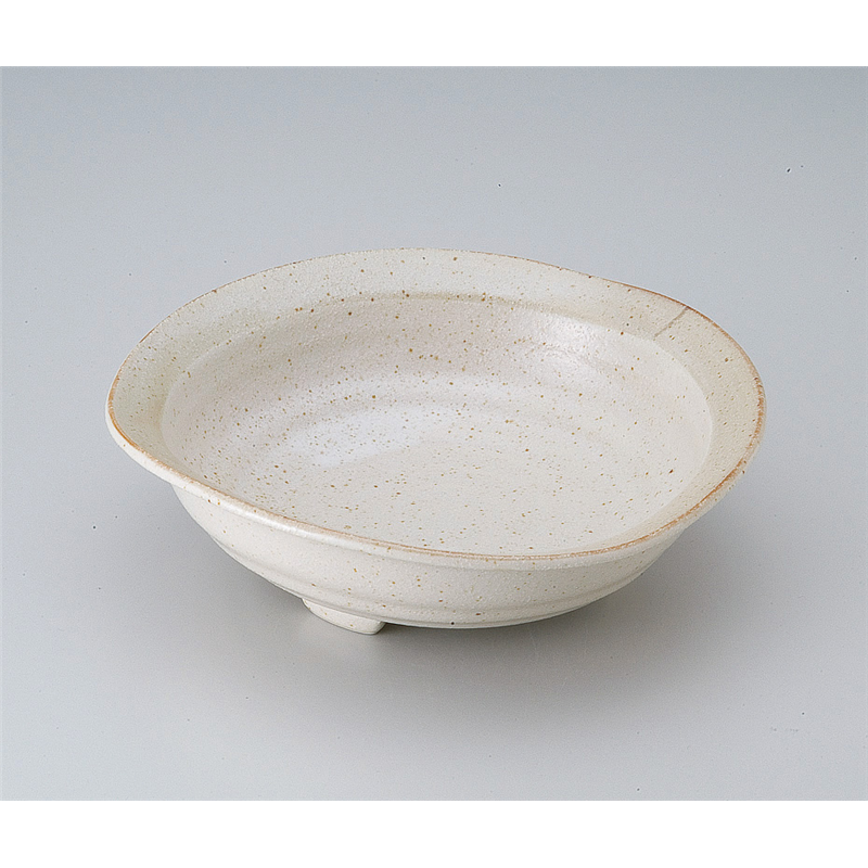 古林陶器 多用鉢 砂うのふ三ツ足変型鉢(小) 522650647 1個（ご注文単位1個）【直送品】