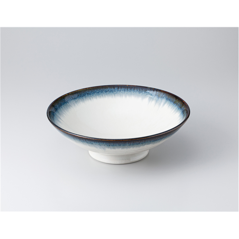 古林陶器 多用鉢 オーロラ 8.0盛鉢 1321840363 1個（ご注文単位1個）【直送品】