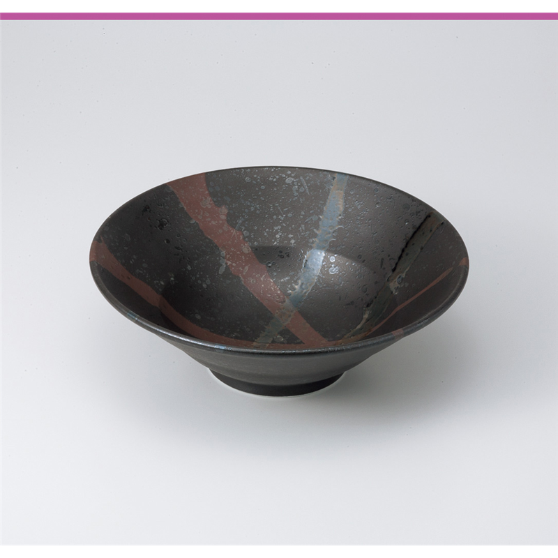 古林陶器 多用鉢 煌き黒ボール 大 823310126 1個（ご注文単位1個）【直送品】