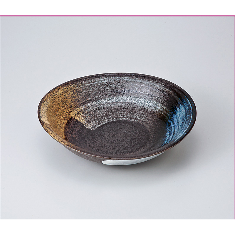 古林陶器 多用鉢 刷毛巻たわみ8.0鉢 721940224 1個（ご注文単位1個）【直送品】