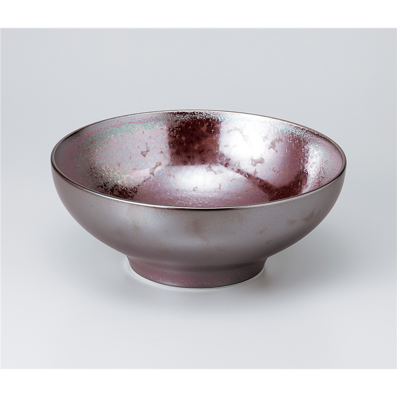 古林陶器 盛込鉢 紅彩25cm深大鉢 923910251 1個（ご注文単位1個）【直送品】