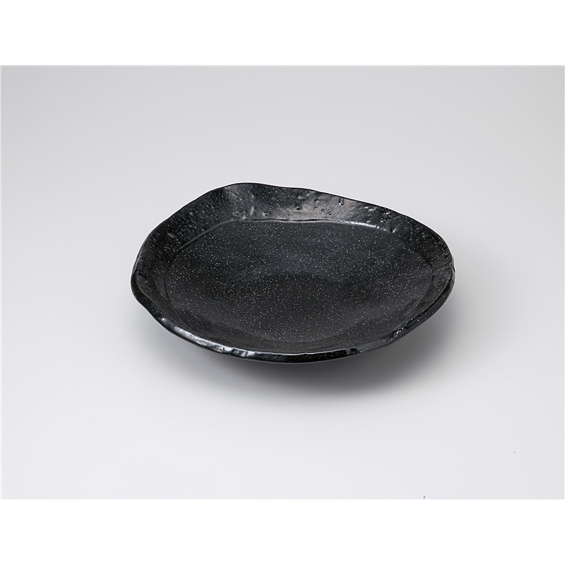 古林陶器 盛込鉢 黒粒大盛皿 1123810254 1個（ご注文単位1個）【直送品】