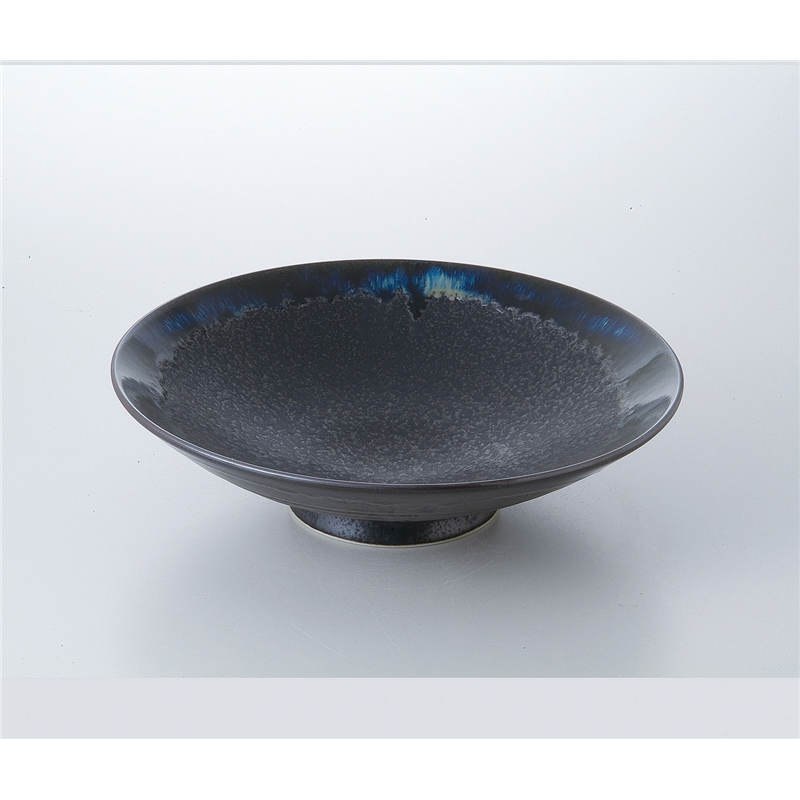 古林陶器 盛込鉢 緑彩流し9.0盛鉢 523340163 1個（ご注文単位1個）【直送品】