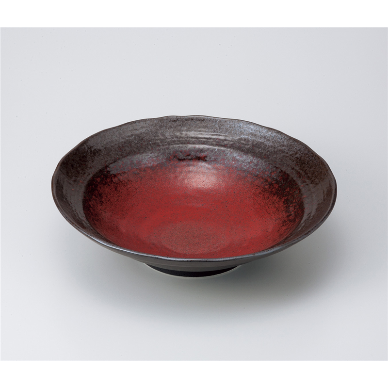 古林陶器 盛込鉢 朱雲10.0盛鉢 824040357 1個（ご注文単位1個）【直送品】