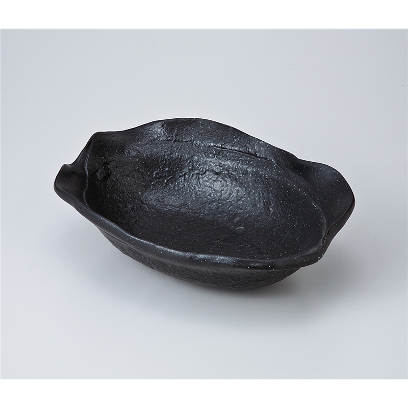 古林陶器 盛込鉢 黒粒大鉢 722810254 1個（ご注文単位1個）【直送品】