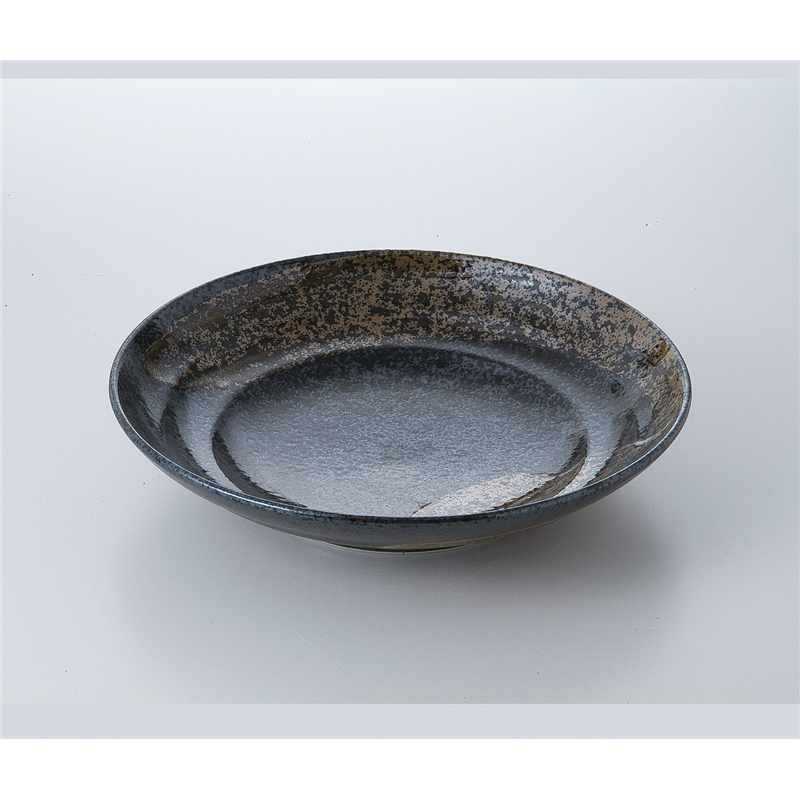 古林陶器 盛込鉢 明世荒刷毛9.5盛皿 523340354 1個（ご注文単位1個）【直送品】