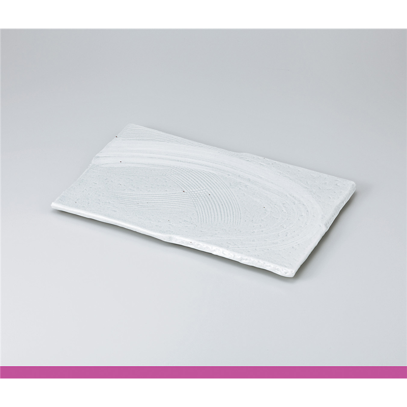 古林陶器 盛込皿 ゴーカイ白長角皿(大) 925620351 1個（ご注文単位1個）【直送品】