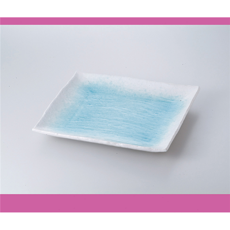 古林陶器 盛込皿 白流水長角大皿 524910277 1個（ご注文単位1個）【直送品】