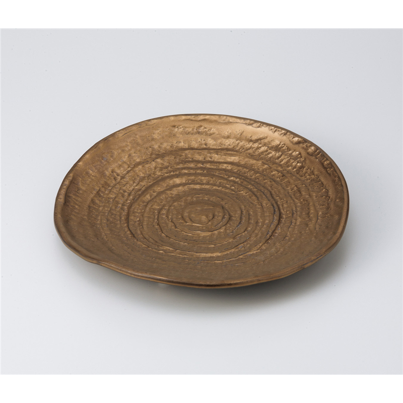 古林陶器 盛込皿 金彩三ツ足9.0皿 825610363 1個（ご注文単位1個）【直送品】