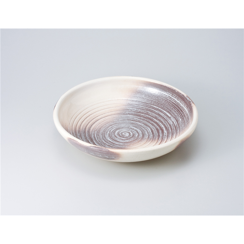 古林陶器 萬古焼盛込皿 志野10.0盛鉢 623510182 1個（ご注文単位1個）【直送品】