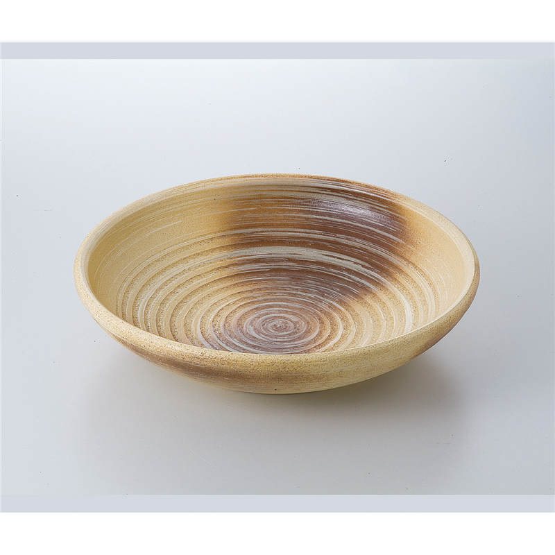 古林陶器 萬古焼盛込皿 伊良保10.0盛鉢 523510284 1個（ご注文単位1個）【直送品】