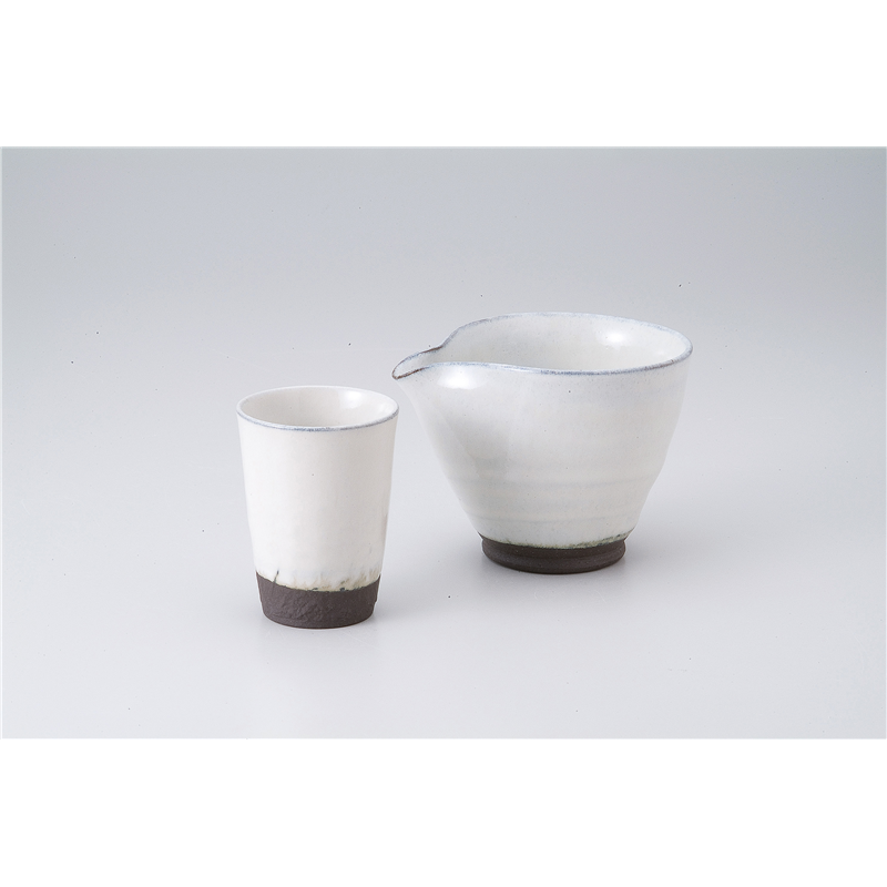 古林陶器 酒器 雪白冷酒器 526550320 1個（ご注文単位1個）【直送品】