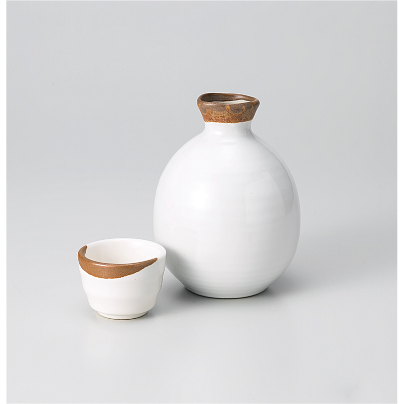 古林陶器 酒器 白金流玉大徳利 1127530157 1個（ご注文単位1個）【直送品】