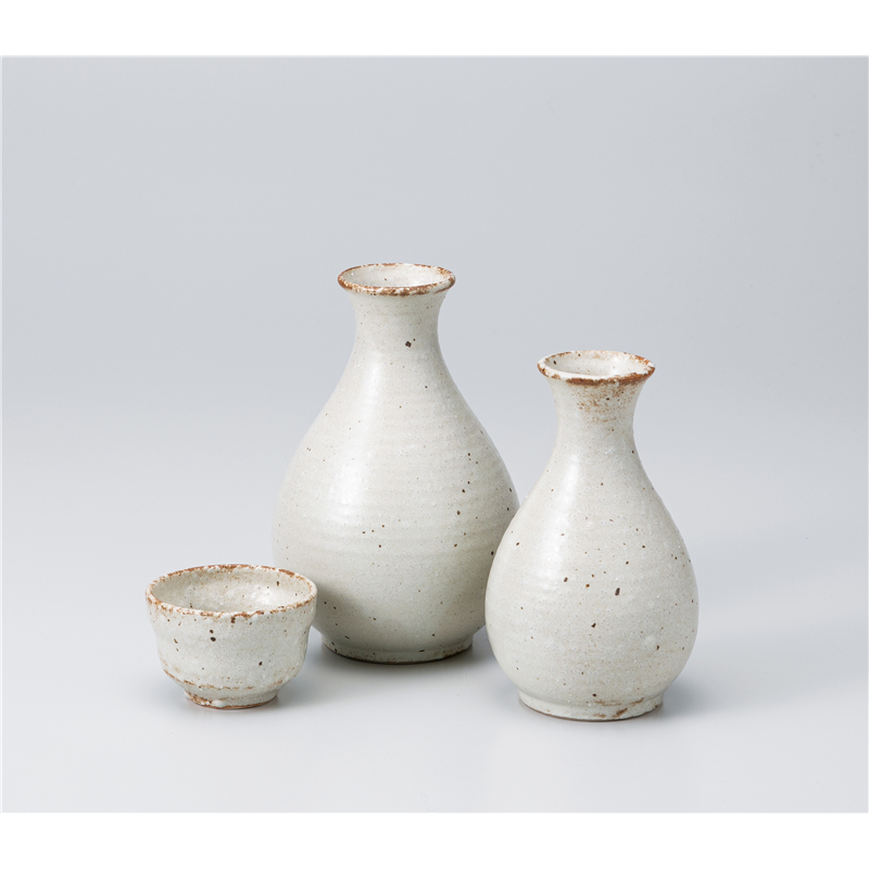 古林陶器 酒器 サビ志野徳利(大) 1127721060 1個（ご注文単位1個）【直送品】