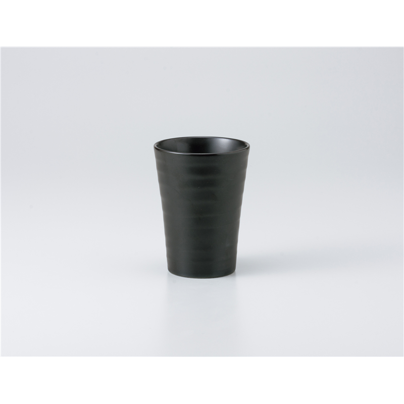 古林陶器 フリーカップ(焼酎) 黒マットフリーカップ(大) 928660647 1個（ご注文単位1個）【直送品】