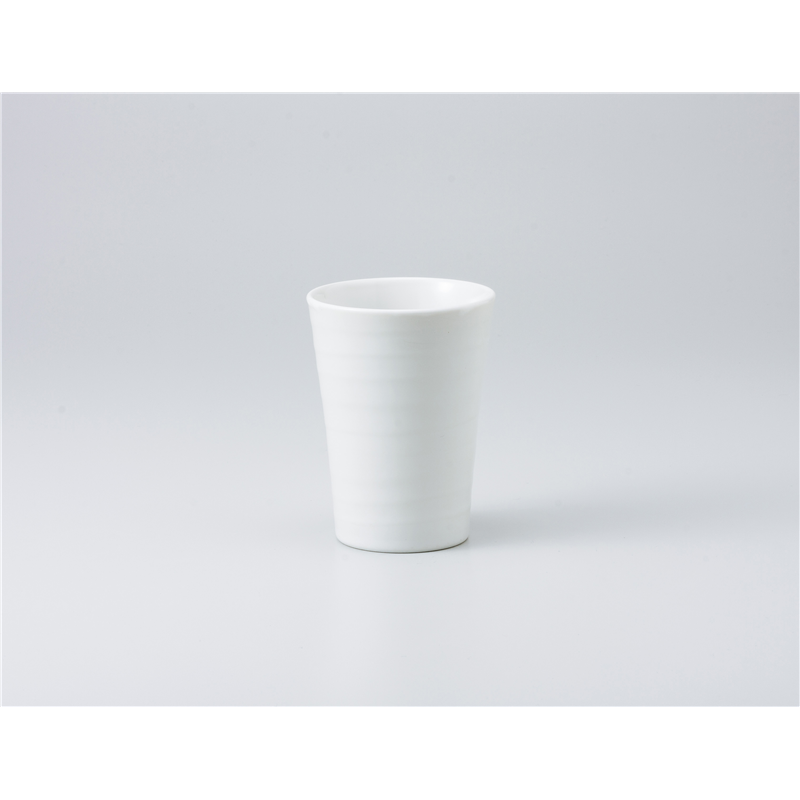 古林陶器 フリーカップ(焼酎) 白マットフリーカップ(大) 928660547 1個（ご注文単位1個）【直送品】