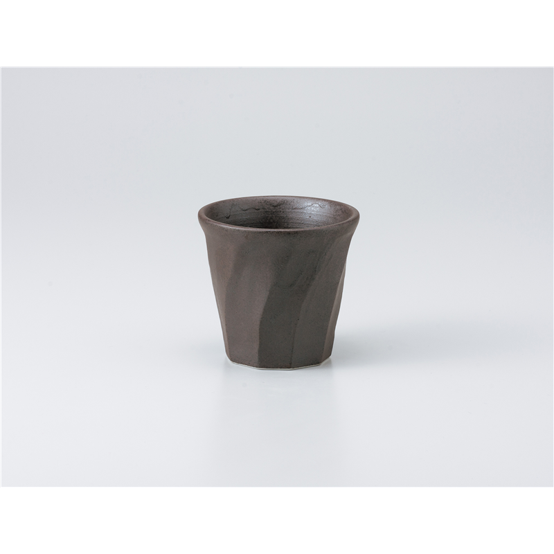 古林陶器 フリーカップ(ロック) 鉄黒ねじり ロック 928920661 1個（ご注文単位1個）【直送品】