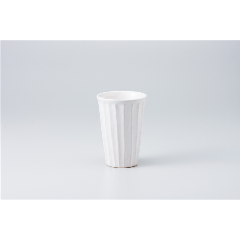 古林陶器 フリーカップ(ビール) 粉引しのぎ カップ 929210661 1個（ご注文単位1個）【直送品】