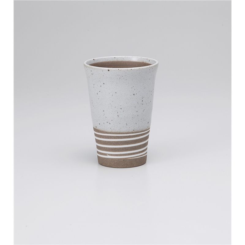 古林陶器 フリーカップ(ビール) 白梨地うずビ-ルカップ 1029540216 1個（ご注文単位1個）【直送品】
