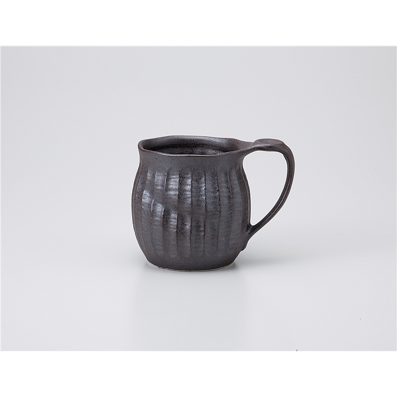 古林陶器 ビールジョッキ・フリーカップ イブシいこみジョッキ 1128910151 1個（ご注文単位1個）【直送品】