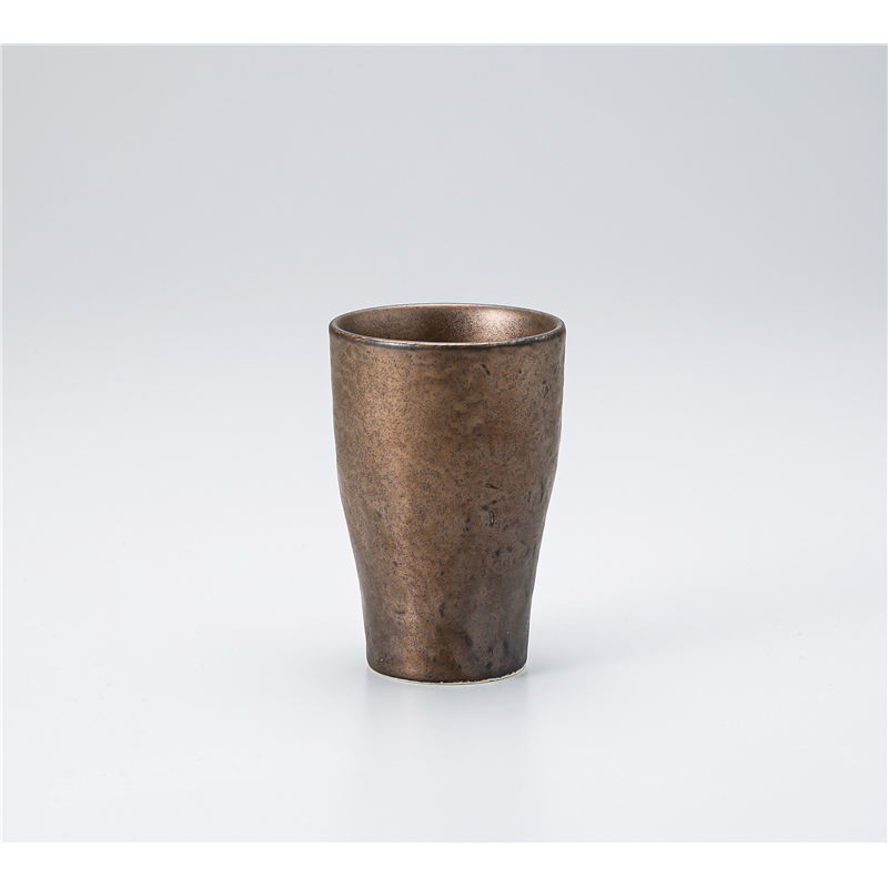 古林陶器 ビールジョッキ・フリーカップ ブロンズカップ小 1129140425 1個（ご注文単位1個）【直送品】
