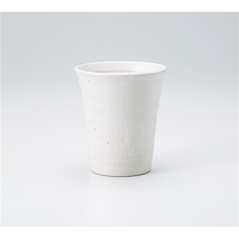 古林陶器 フリーカップ カジュアルカップ(大)白 1326130670 1個（ご注文単位1個）【直送品】