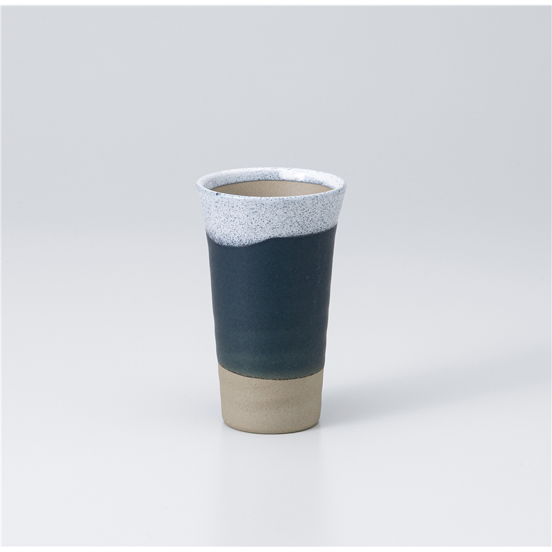 古林陶器 フリーカップ 白波 一口ビール 1129140556 1個（ご注文単位1個）【直送品】