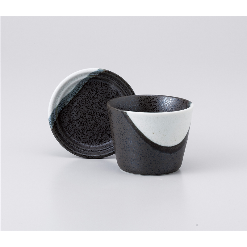 古林陶器 そば用品 天目塗り分けそば猪口 1030330326 1個（ご注文単位1個）【直送品】