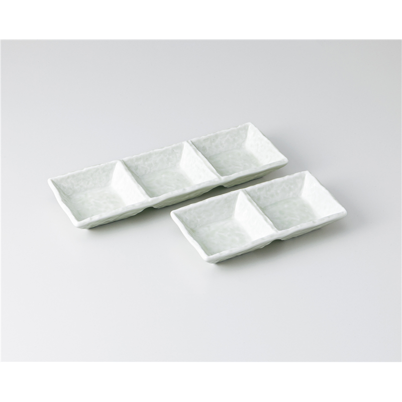 古林陶器 そば用品・薬味皿 黄磁三品鉢 1327310147 1個（ご注文単位1個）【直送品】