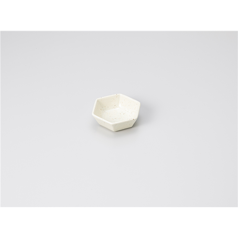 古林陶器 そば用品・薬味皿 クリーム粉引1品皿 1230120170 1個（ご注文単位1個）【直送品】