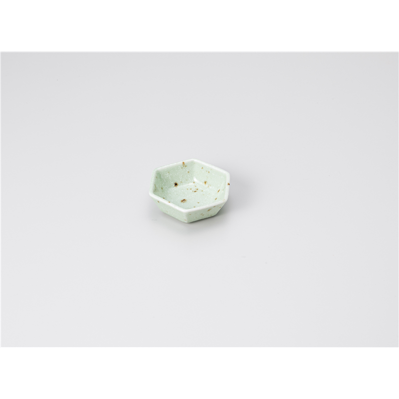 古林陶器 そば用品・薬味皿 わさび斑点1品皿 1230130170 1個（ご注文単位1個）【直送品】