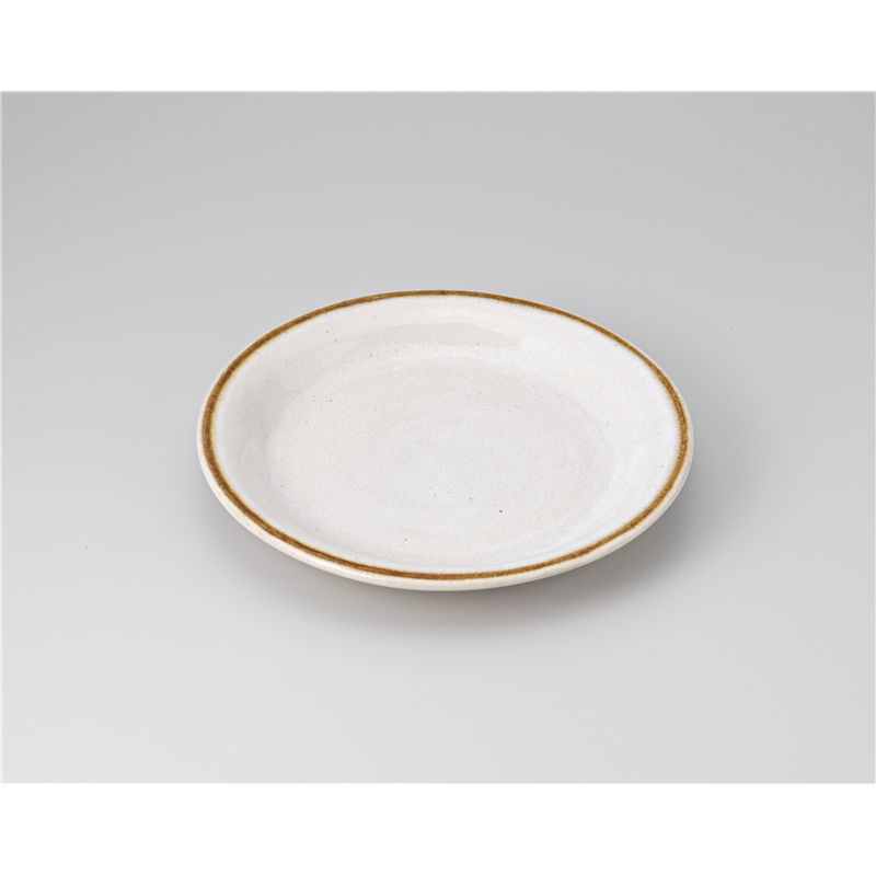 古林陶器 めん皿 渕サビライン23cm深皿 1230310325 1個（ご注文単位1個）【直送品】