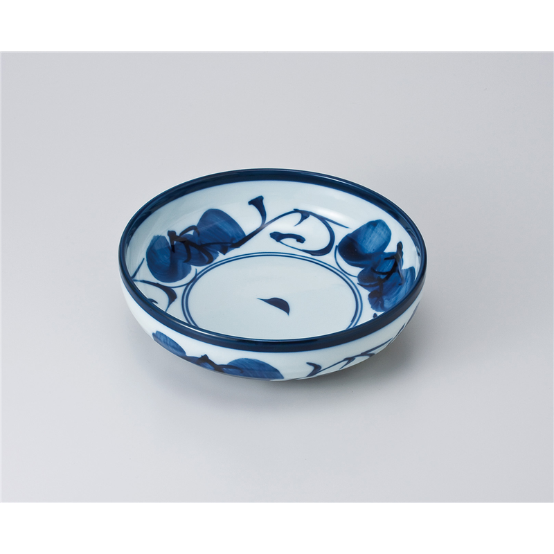 古林陶器 めん皿 濃ツタ6.8浅口ボール 629420133 1個（ご注文単位1個）【直送品】