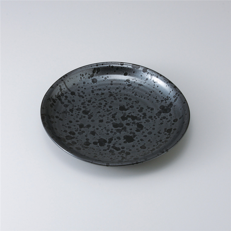 古林陶器 めん皿 油滴天目7.0皿 521640316 1個（ご注文単位1個）【直送品】