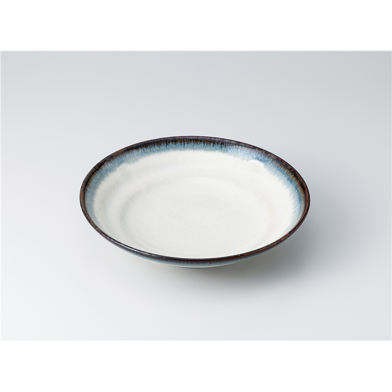 古林陶器 めん皿 オーロラ 7.5めん皿 1328130163 1個（ご注文単位1個）【直送品】